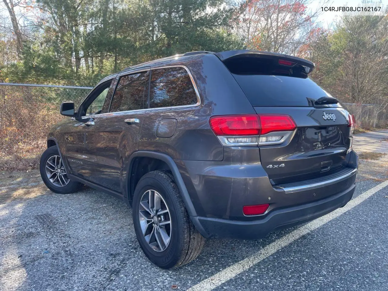 1C4RJFBG8JC162167 2018 Jeep Grand Cherokee Limited