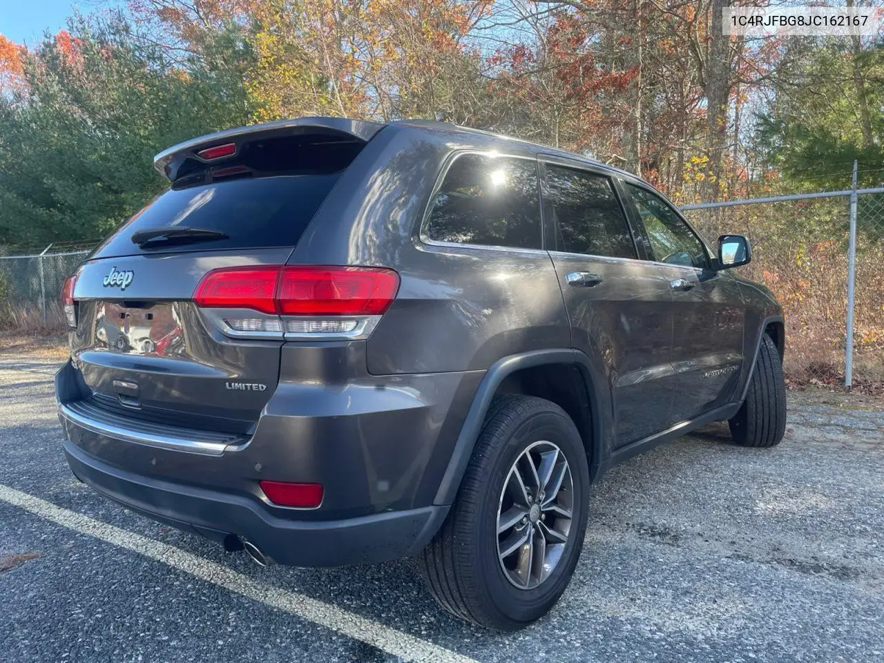 1C4RJFBG8JC162167 2018 Jeep Grand Cherokee Limited