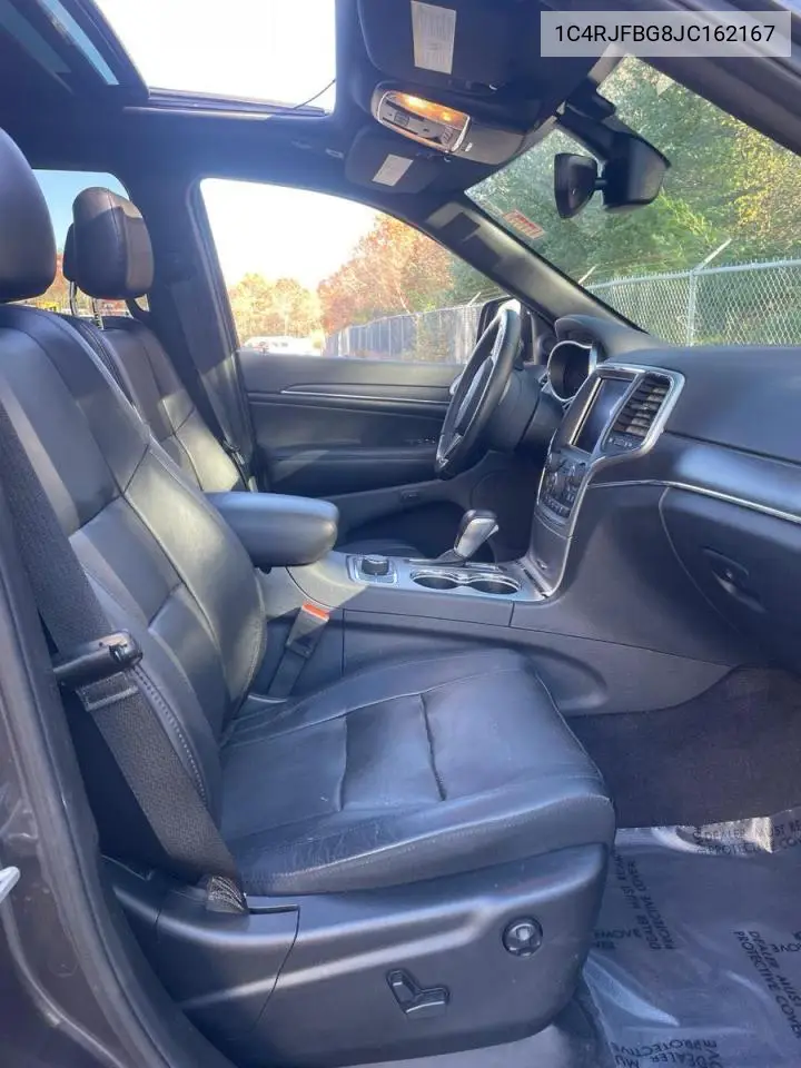 1C4RJFBG8JC162167 2018 Jeep Grand Cherokee Limited