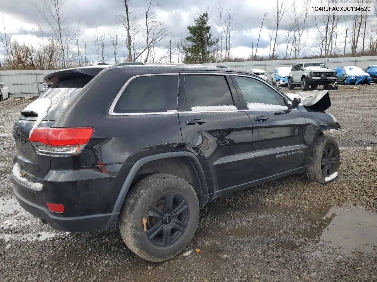 1C4RJFAGXJC134520 2018 Jeep Grand Cherokee Laredo