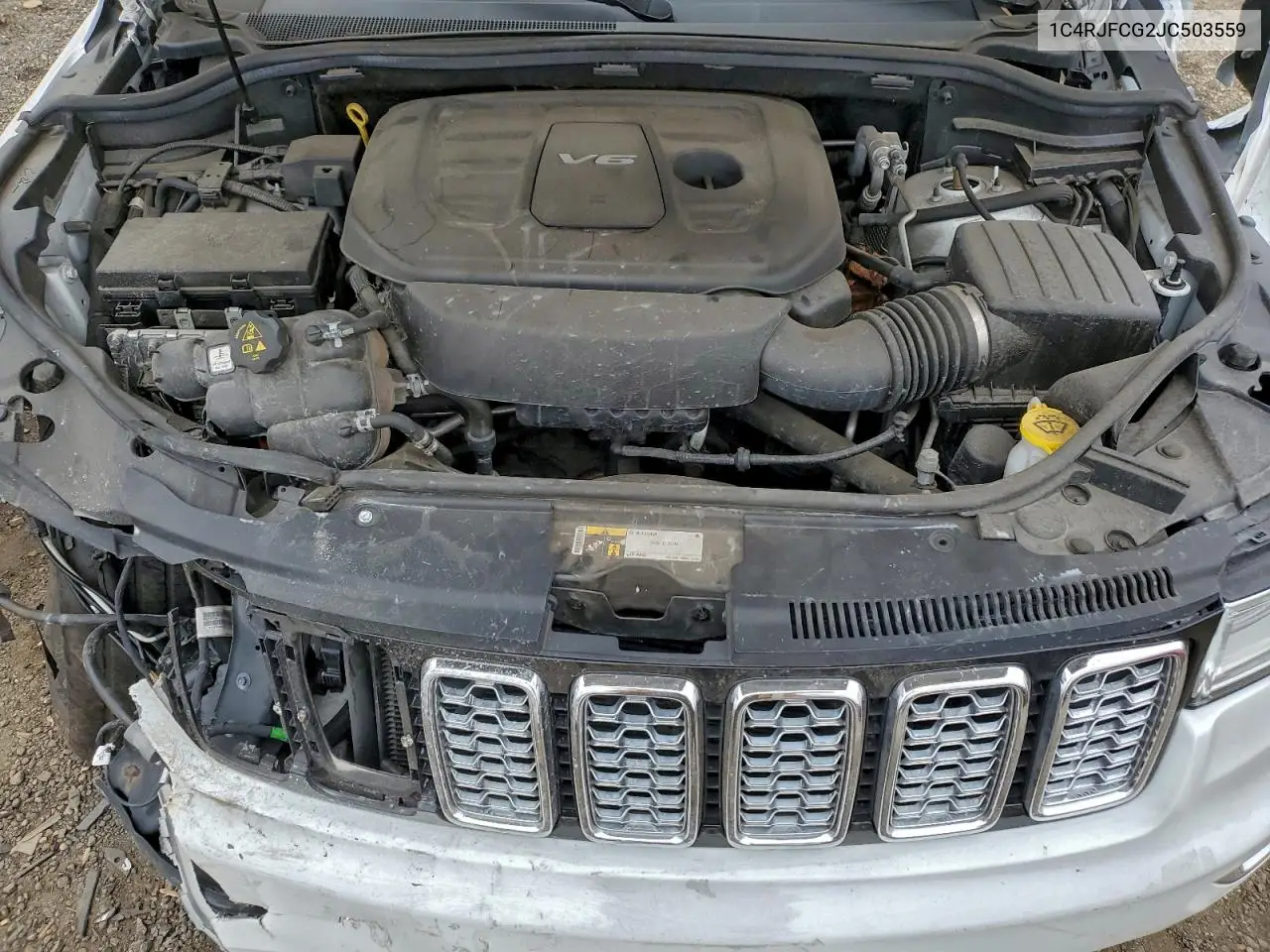 1C4RJFCG2JC503559 2018 Jeep Grand Cherokee Overland