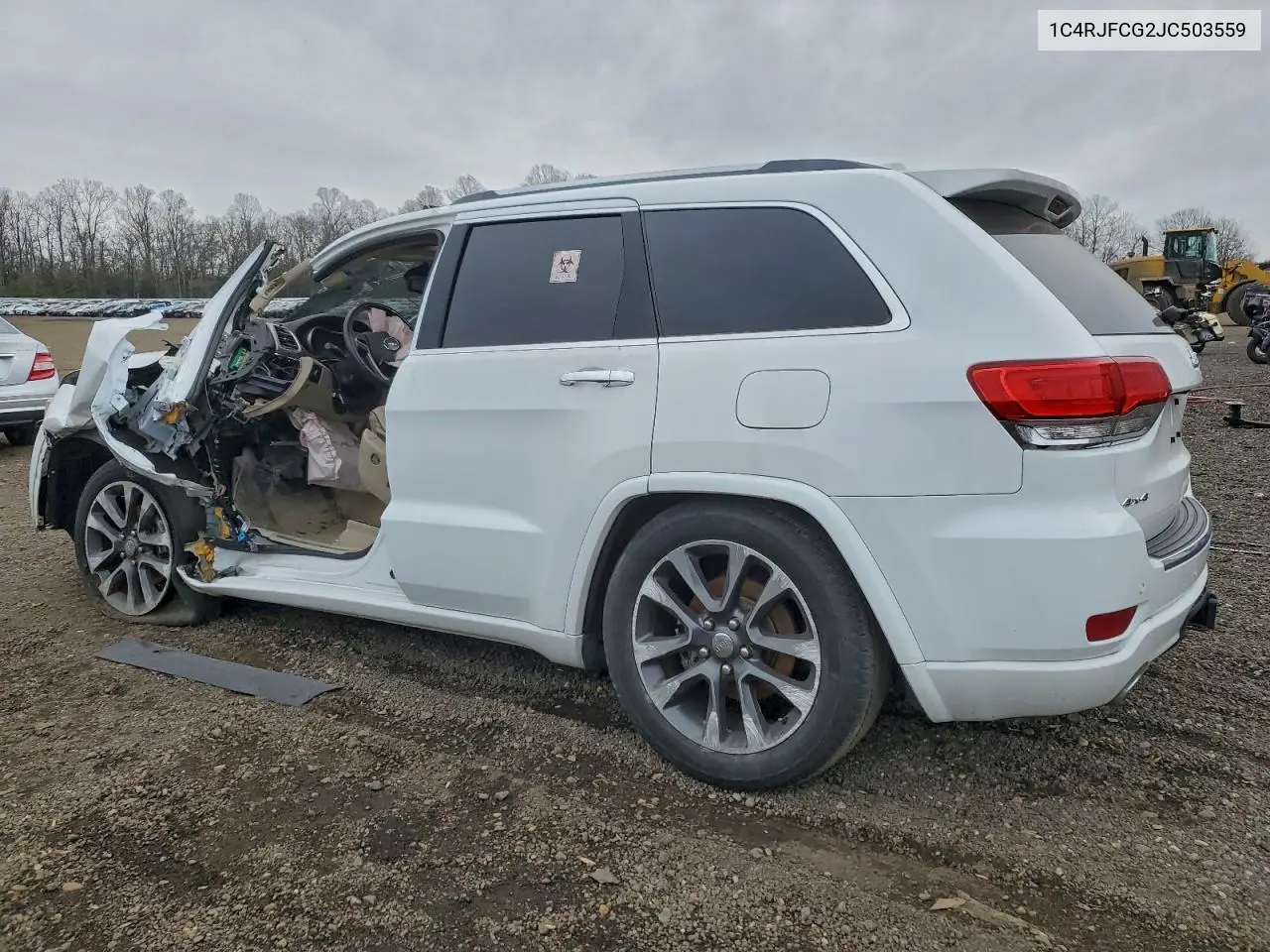1C4RJFCG2JC503559 2018 Jeep Grand Cherokee Overland