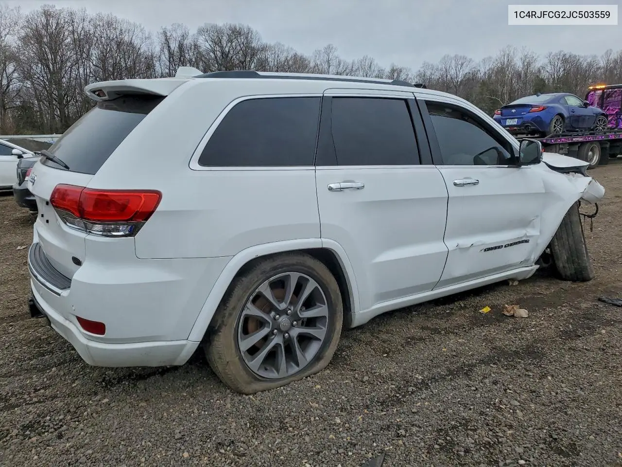 1C4RJFCG2JC503559 2018 Jeep Grand Cherokee Overland