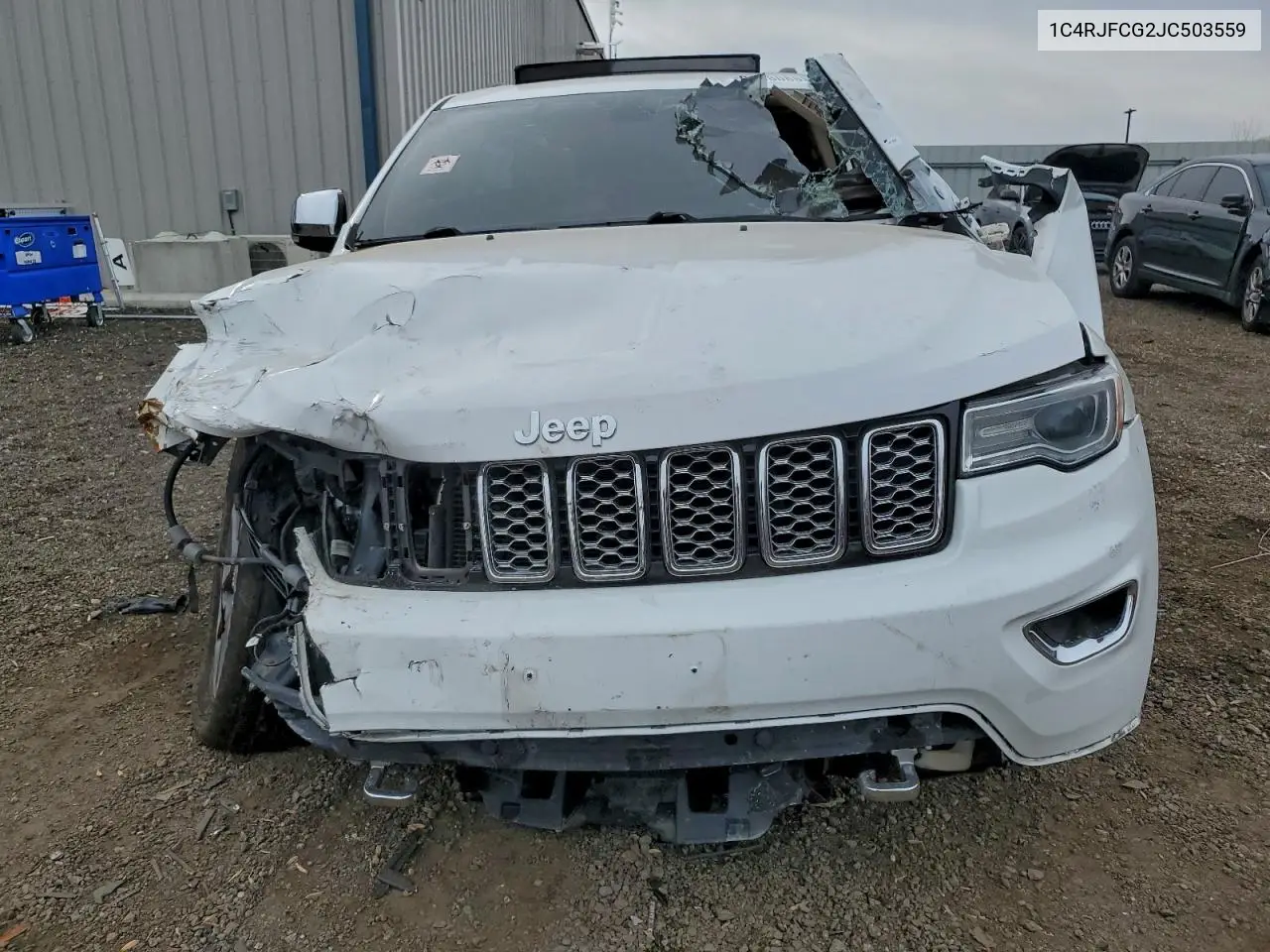 1C4RJFCG2JC503559 2018 Jeep Grand Cherokee Overland