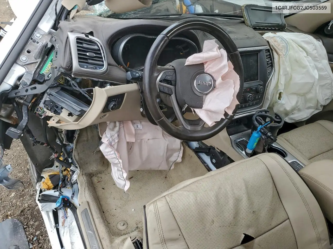 1C4RJFCG2JC503559 2018 Jeep Grand Cherokee Overland