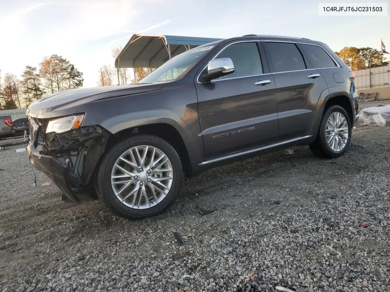 1C4RJFJT6JC231503 2018 Jeep Grand Cherokee Summit