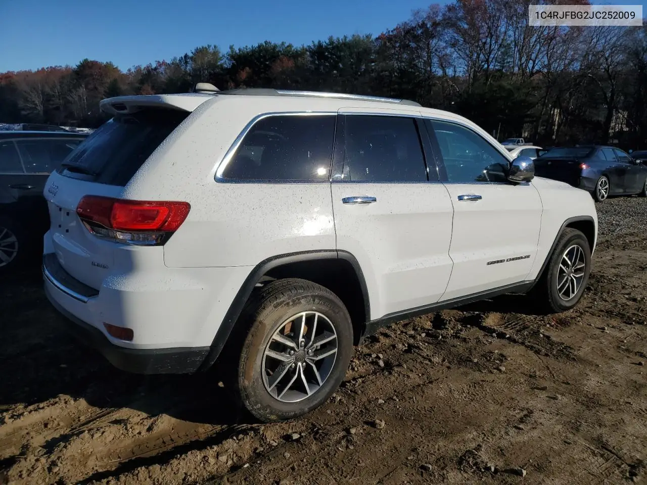 1C4RJFBG2JC252009 2018 Jeep Grand Cherokee Limited