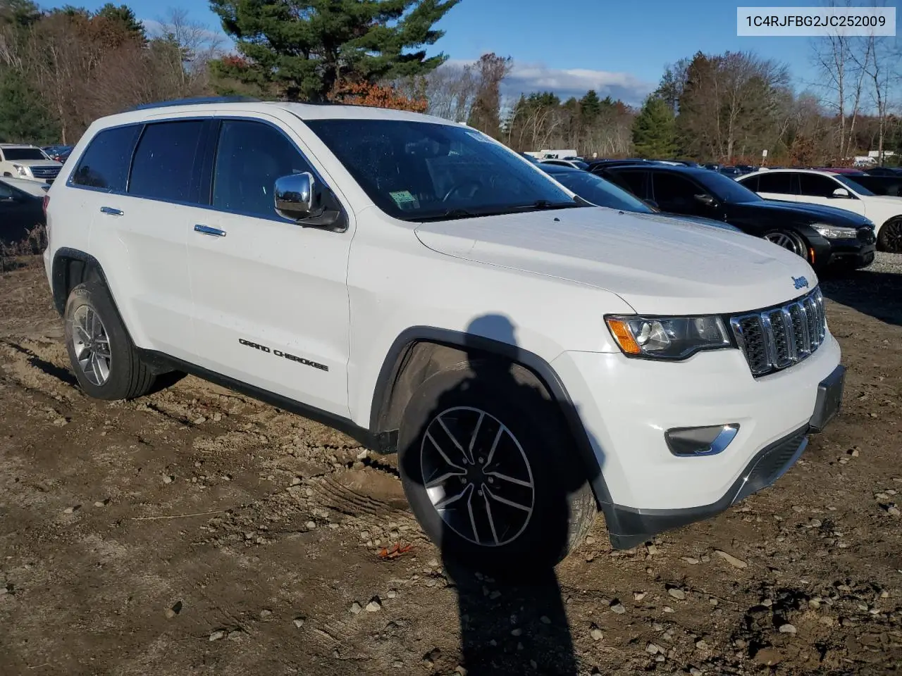 1C4RJFBG2JC252009 2018 Jeep Grand Cherokee Limited