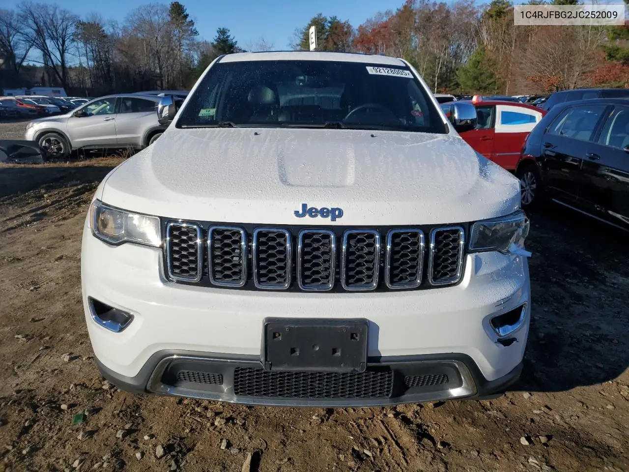 1C4RJFBG2JC252009 2018 Jeep Grand Cherokee Limited