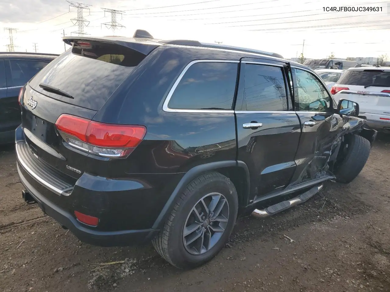 1C4RJFBG0JC349631 2018 Jeep Grand Cherokee Limited