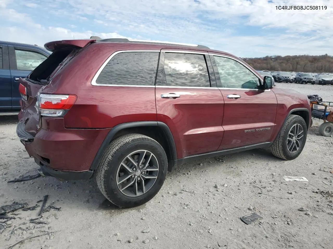 1C4RJFBG8JC508119 2018 Jeep Grand Cherokee Limited