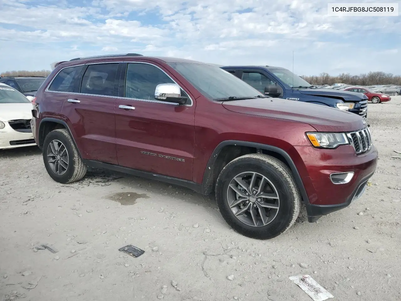1C4RJFBG8JC508119 2018 Jeep Grand Cherokee Limited