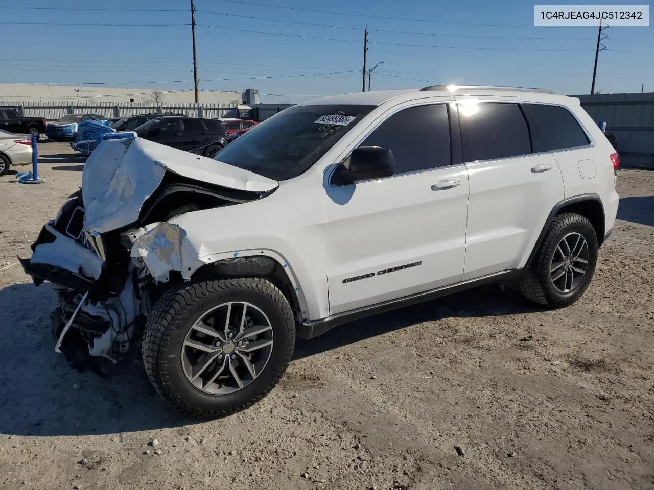 1C4RJEAG4JC512342 2018 Jeep Grand Cherokee Laredo