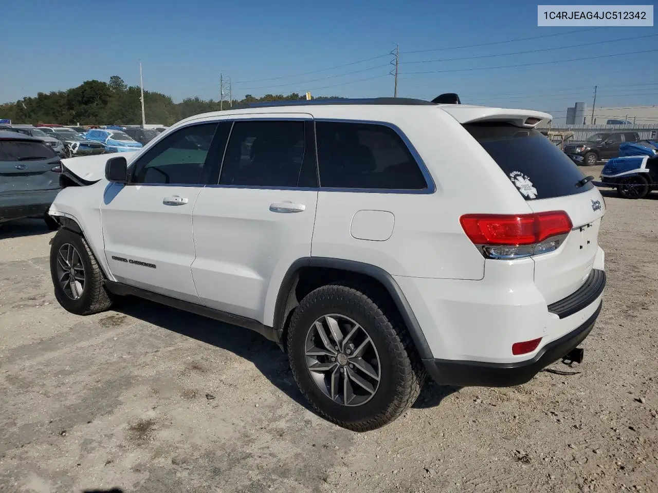 1C4RJEAG4JC512342 2018 Jeep Grand Cherokee Laredo
