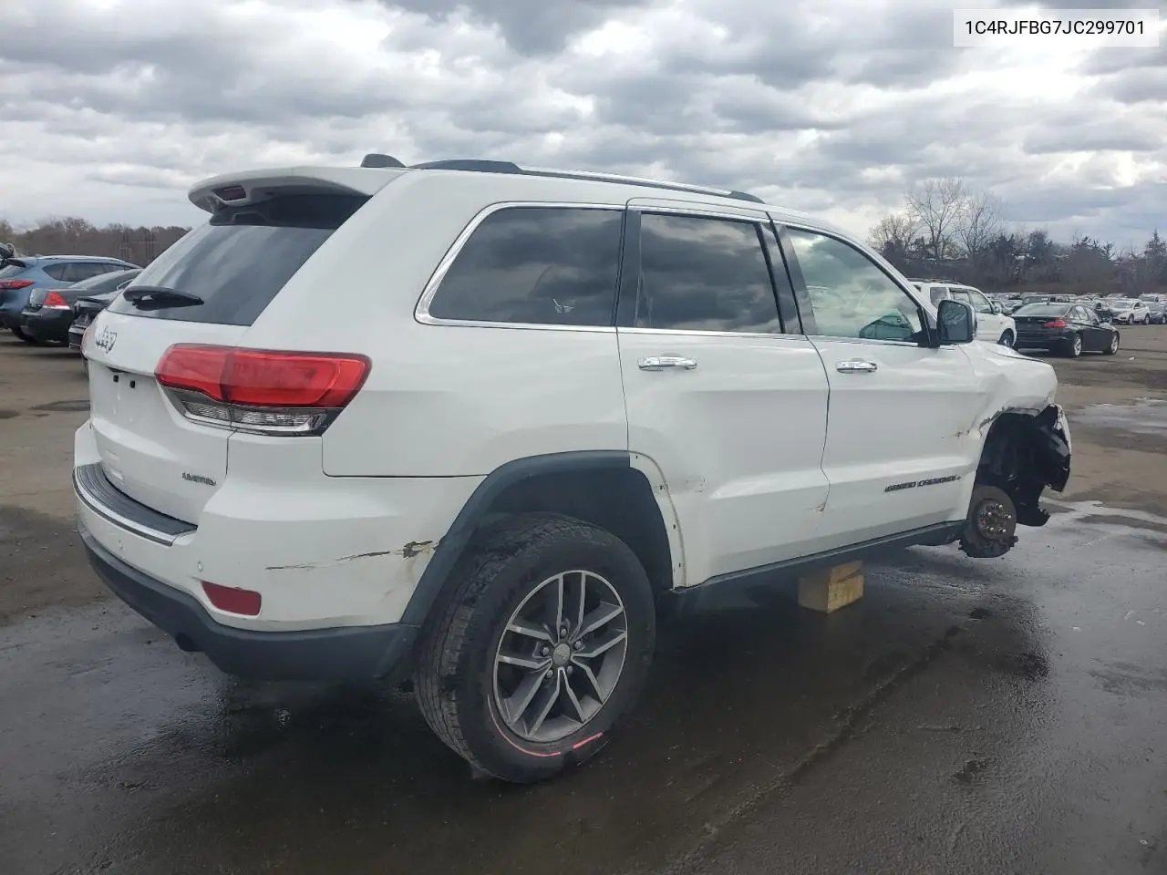 1C4RJFBG7JC299701 2018 Jeep Grand Cherokee Limited