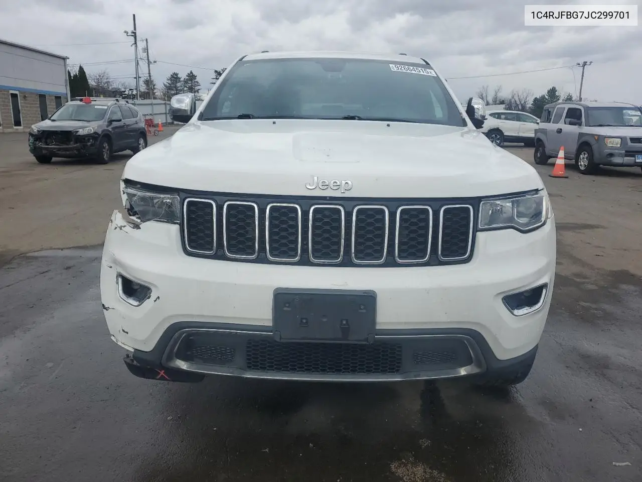 1C4RJFBG7JC299701 2018 Jeep Grand Cherokee Limited