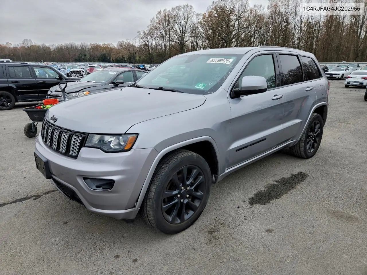 1C4RJFAG4JC202956 2018 Jeep Grand Cherokee Laredo