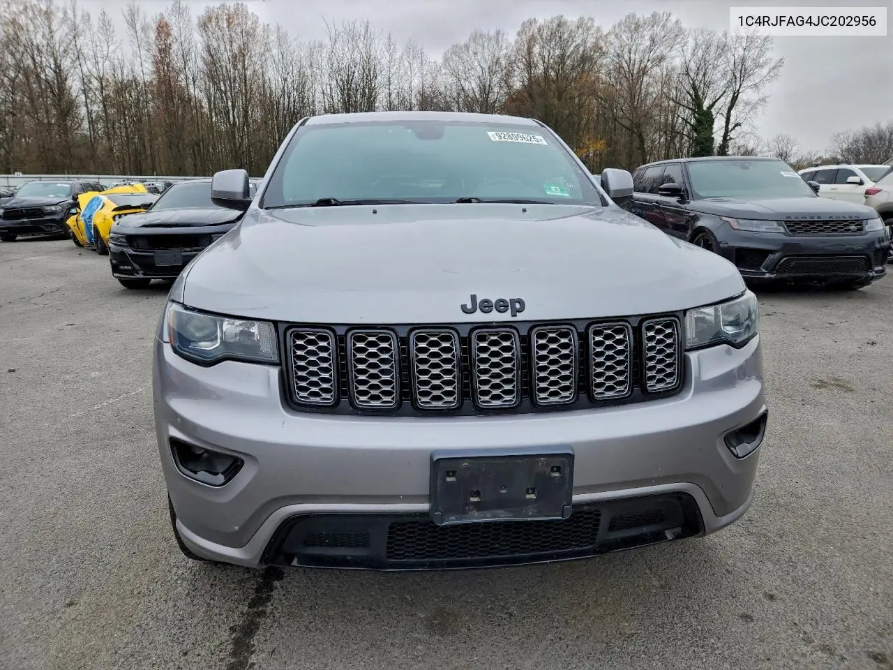 1C4RJFAG4JC202956 2018 Jeep Grand Cherokee Laredo