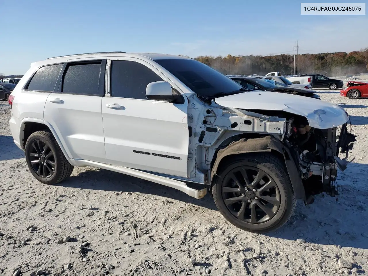 1C4RJFAG0JC245075 2018 Jeep Grand Cherokee Laredo