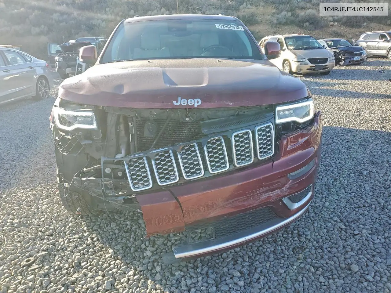 1C4RJFJT4JC142545 2018 Jeep Grand Cherokee Summit
