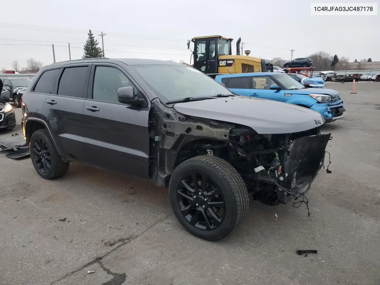 1C4RJFAG3JC487178 2018 Jeep Grand Cherokee Laredo