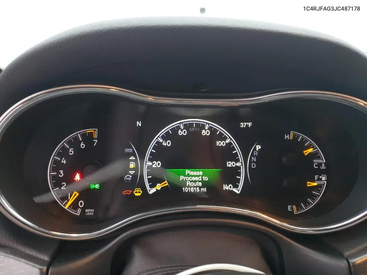1C4RJFAG3JC487178 2018 Jeep Grand Cherokee Laredo