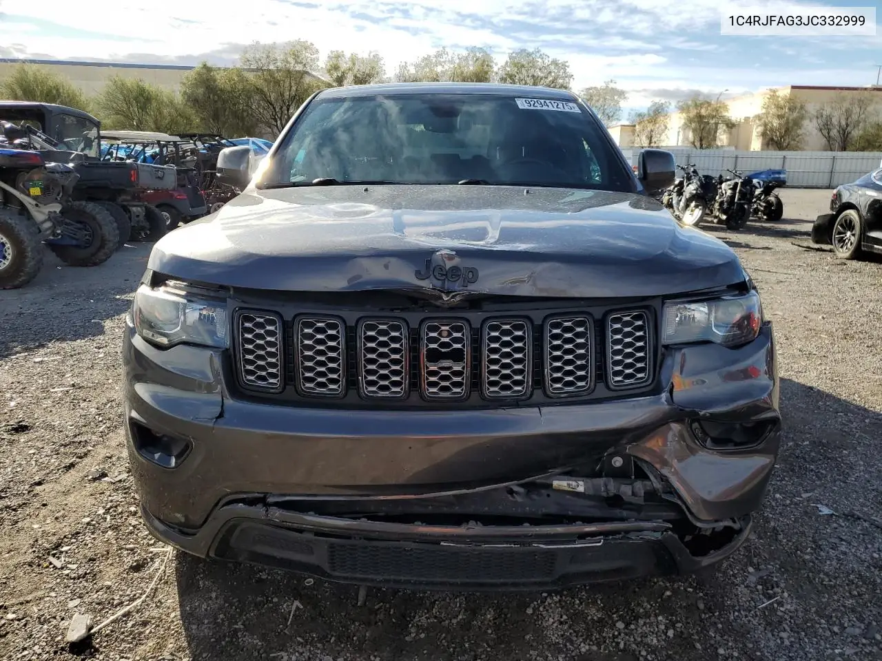 1C4RJFAG3JC332999 2018 Jeep Grand Cherokee Laredo