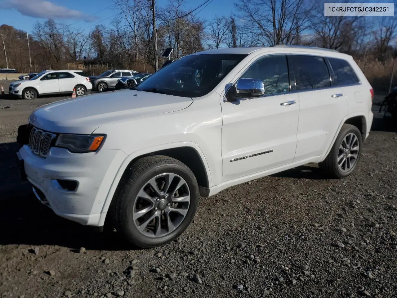 1C4RJFCT5JC342251 2018 Jeep Grand Cherokee Overland