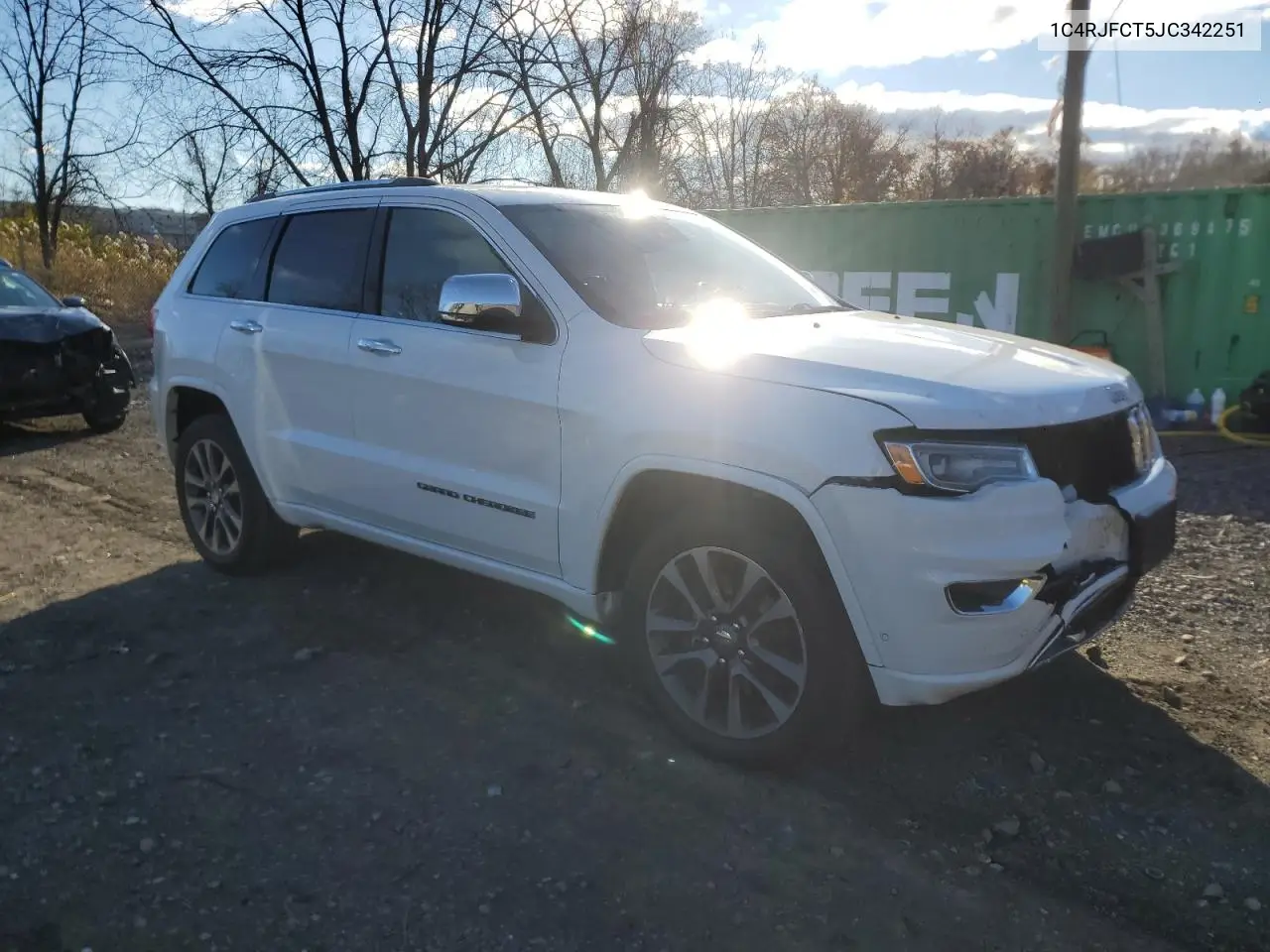 1C4RJFCT5JC342251 2018 Jeep Grand Cherokee Overland