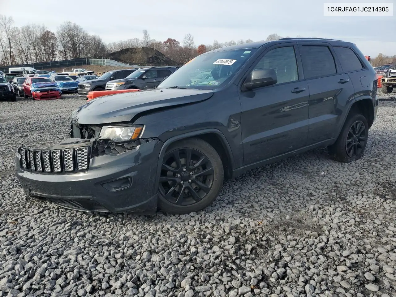 1C4RJFAG1JC214305 2018 Jeep Grand Cherokee Laredo
