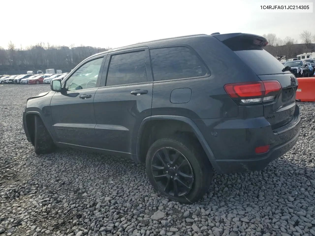 1C4RJFAG1JC214305 2018 Jeep Grand Cherokee Laredo