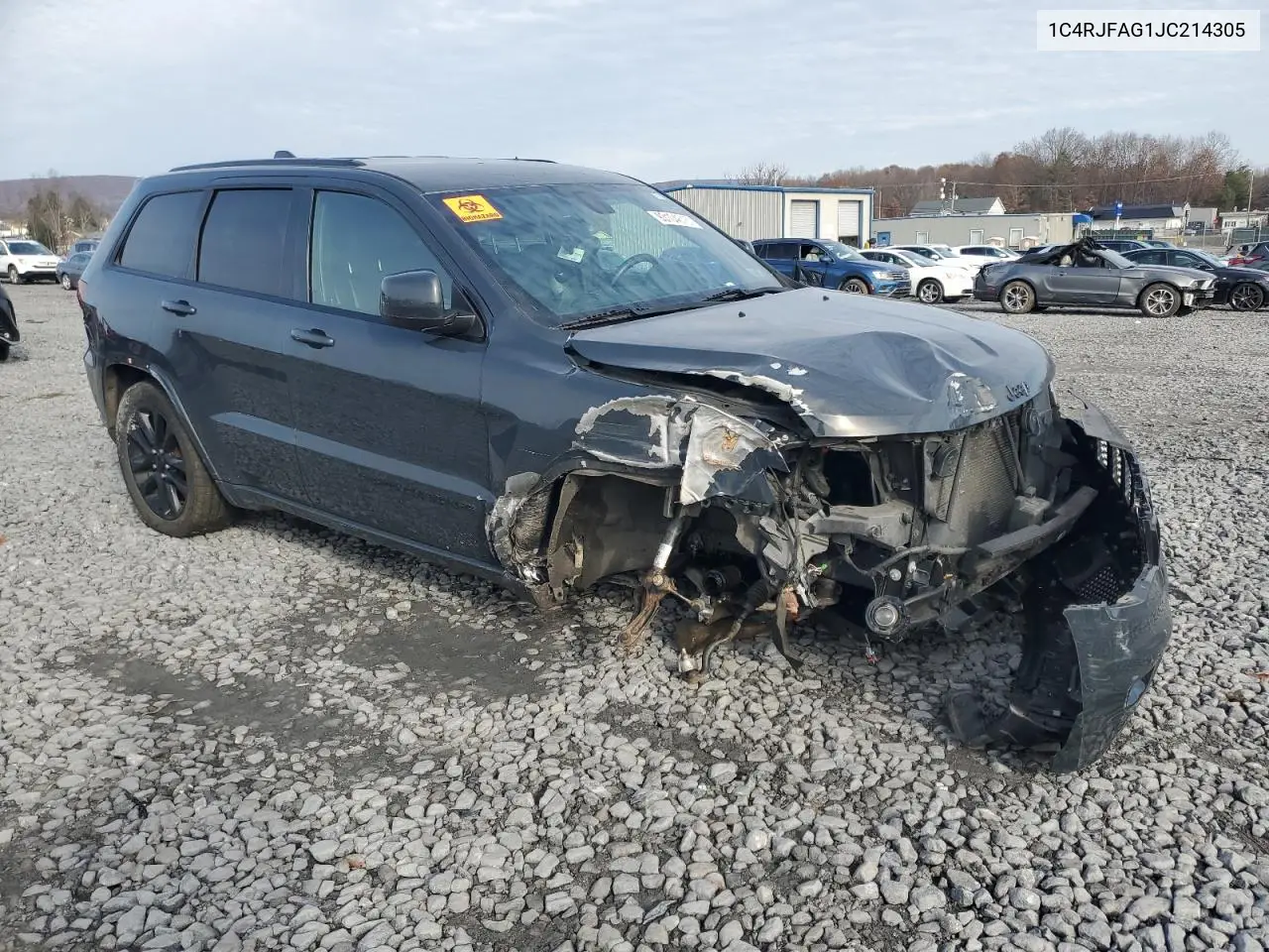 1C4RJFAG1JC214305 2018 Jeep Grand Cherokee Laredo