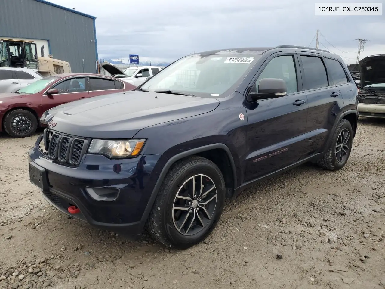 1C4RJFLGXJC250345 2018 Jeep Grand Cherokee Trailhawk