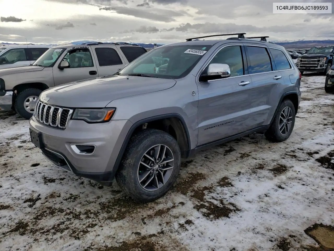 1C4RJFBG6JC189593 2018 Jeep Grand Cherokee Limited