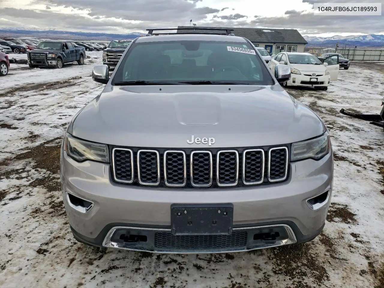 1C4RJFBG6JC189593 2018 Jeep Grand Cherokee Limited