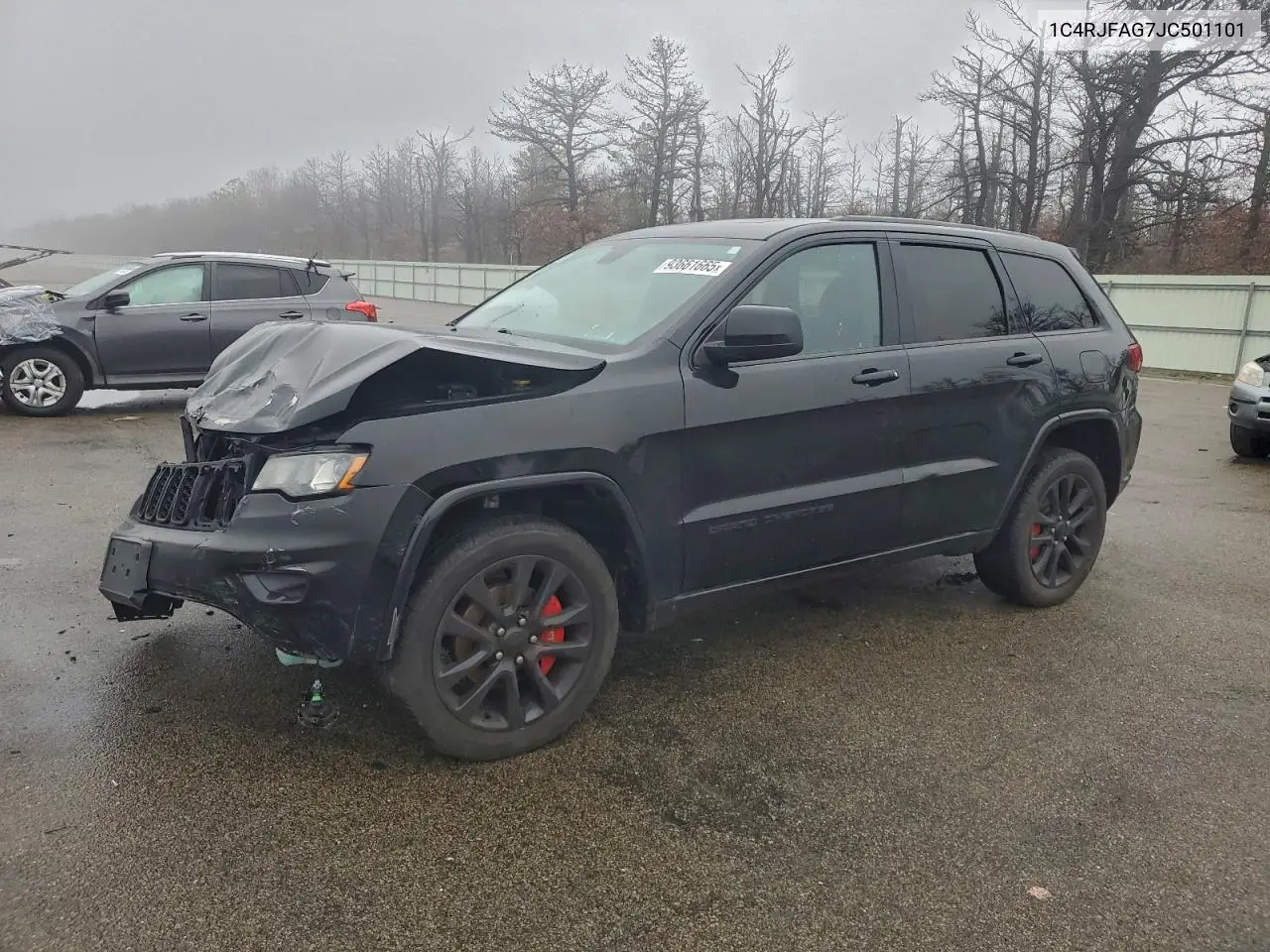 1C4RJFAG7JC501101 2018 Jeep Grand Cherokee Laredo
