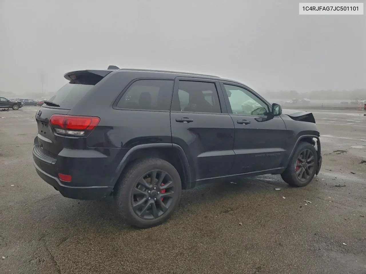 1C4RJFAG7JC501101 2018 Jeep Grand Cherokee Laredo