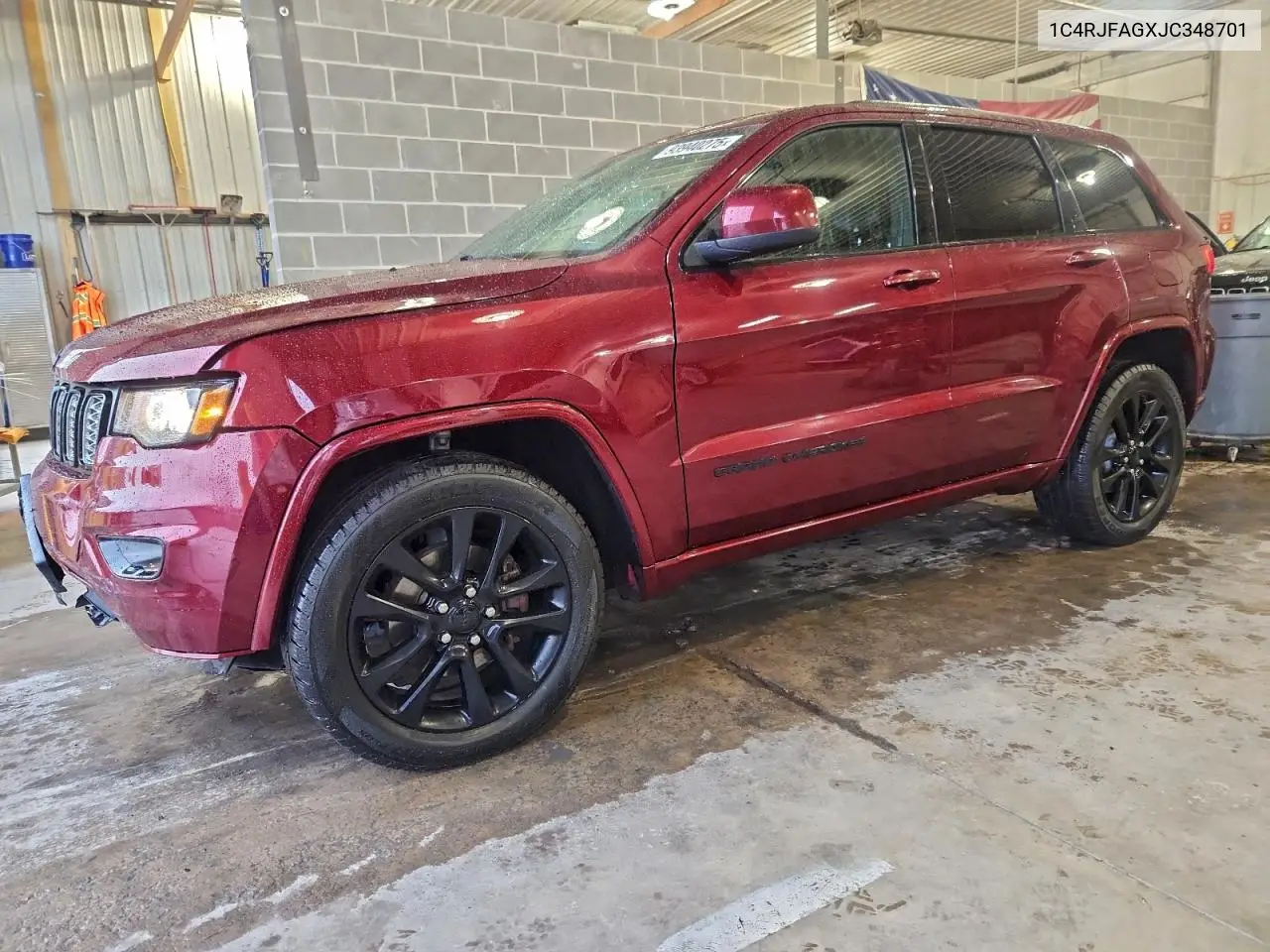 1C4RJFAGXJC348701 2018 Jeep Grand Cherokee Laredo