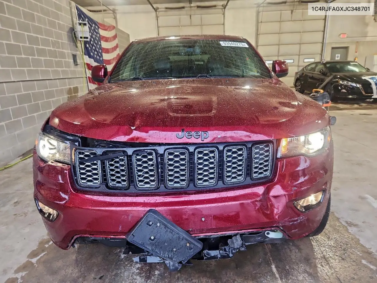 1C4RJFAGXJC348701 2018 Jeep Grand Cherokee Laredo