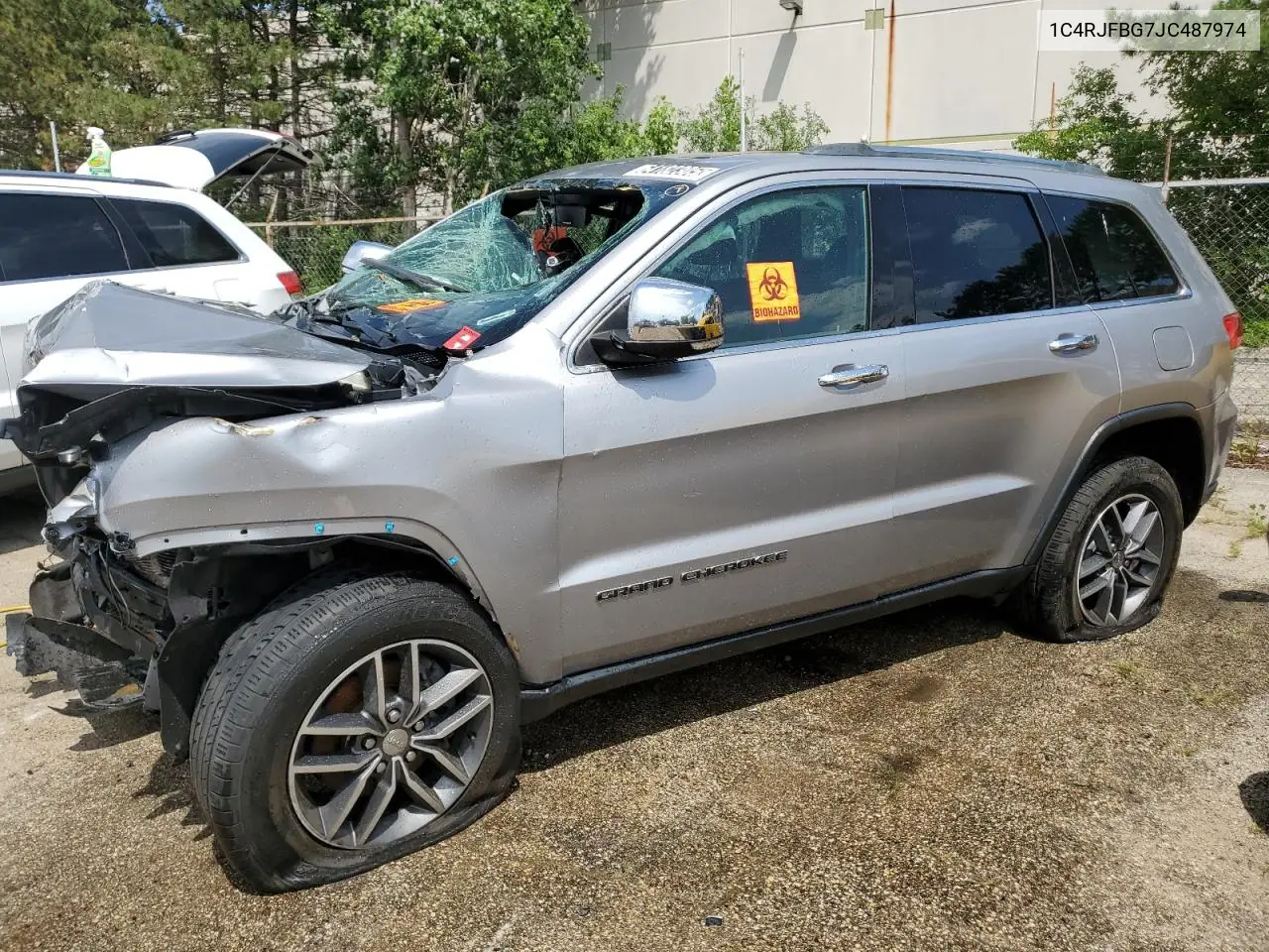 1C4RJFBG7JC487974 2018 Jeep Grand Cherokee Limited