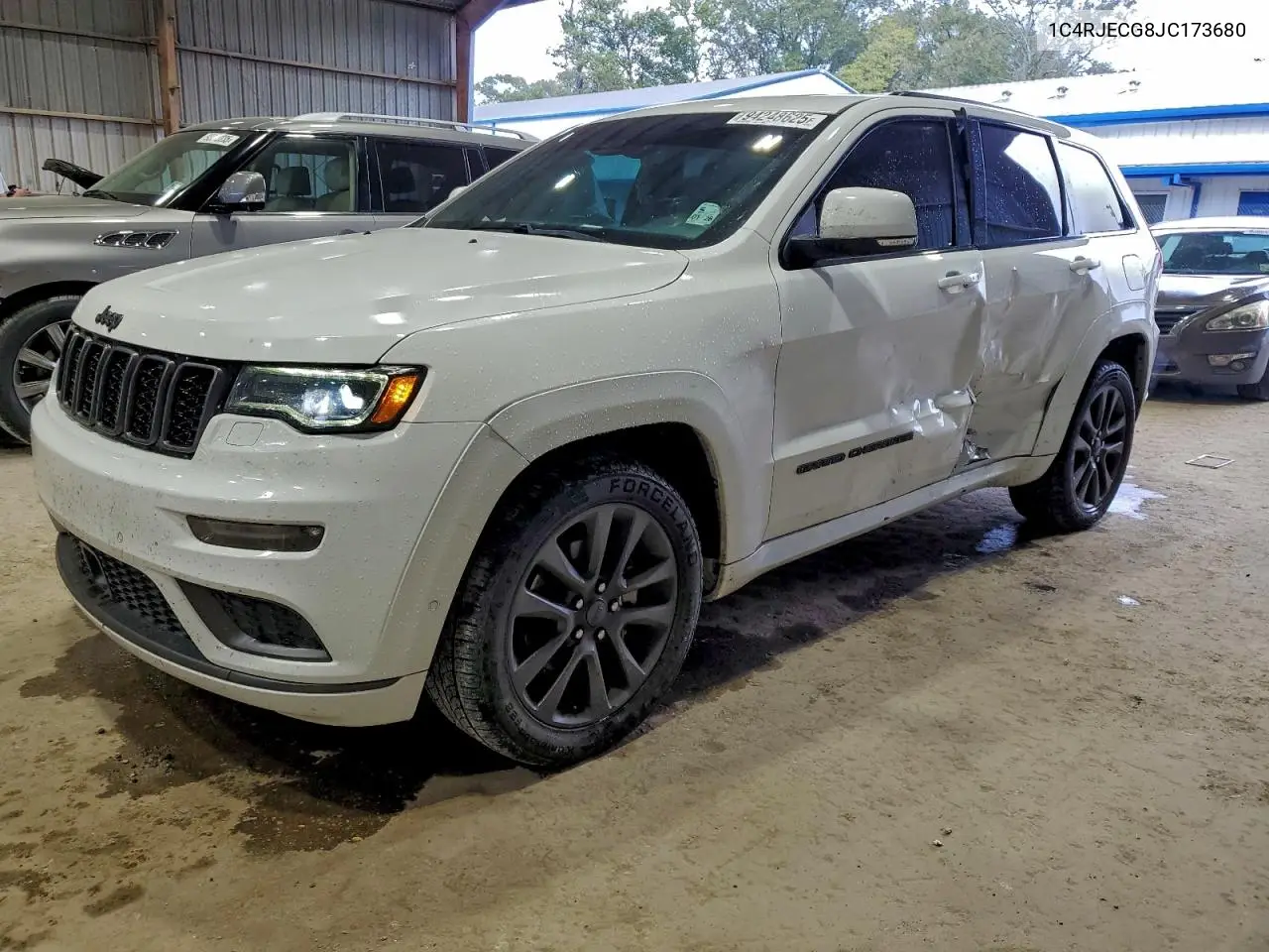 1C4RJECG8JC173680 2018 Jeep Grand Cherokee Overland