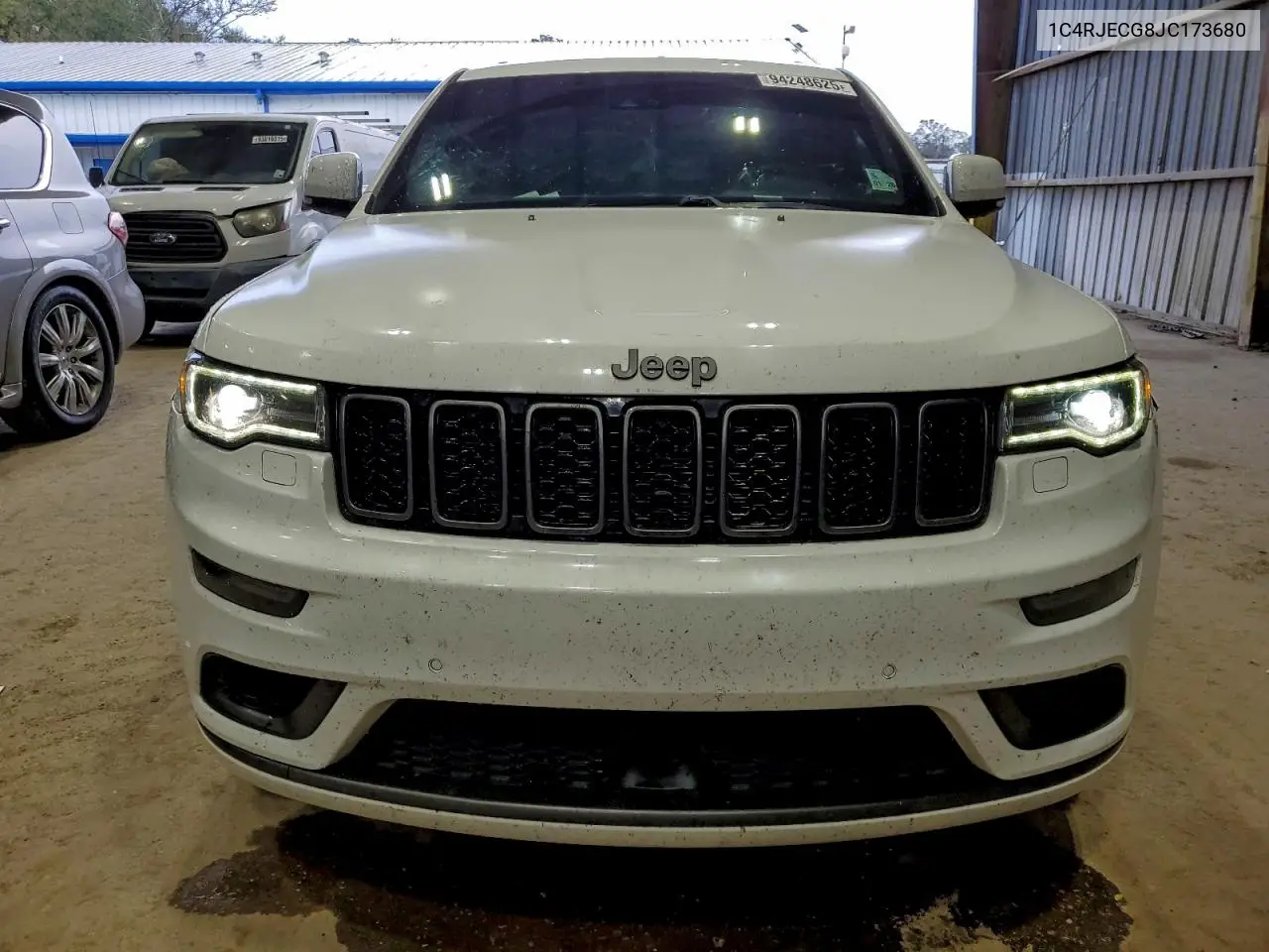 1C4RJECG8JC173680 2018 Jeep Grand Cherokee Overland