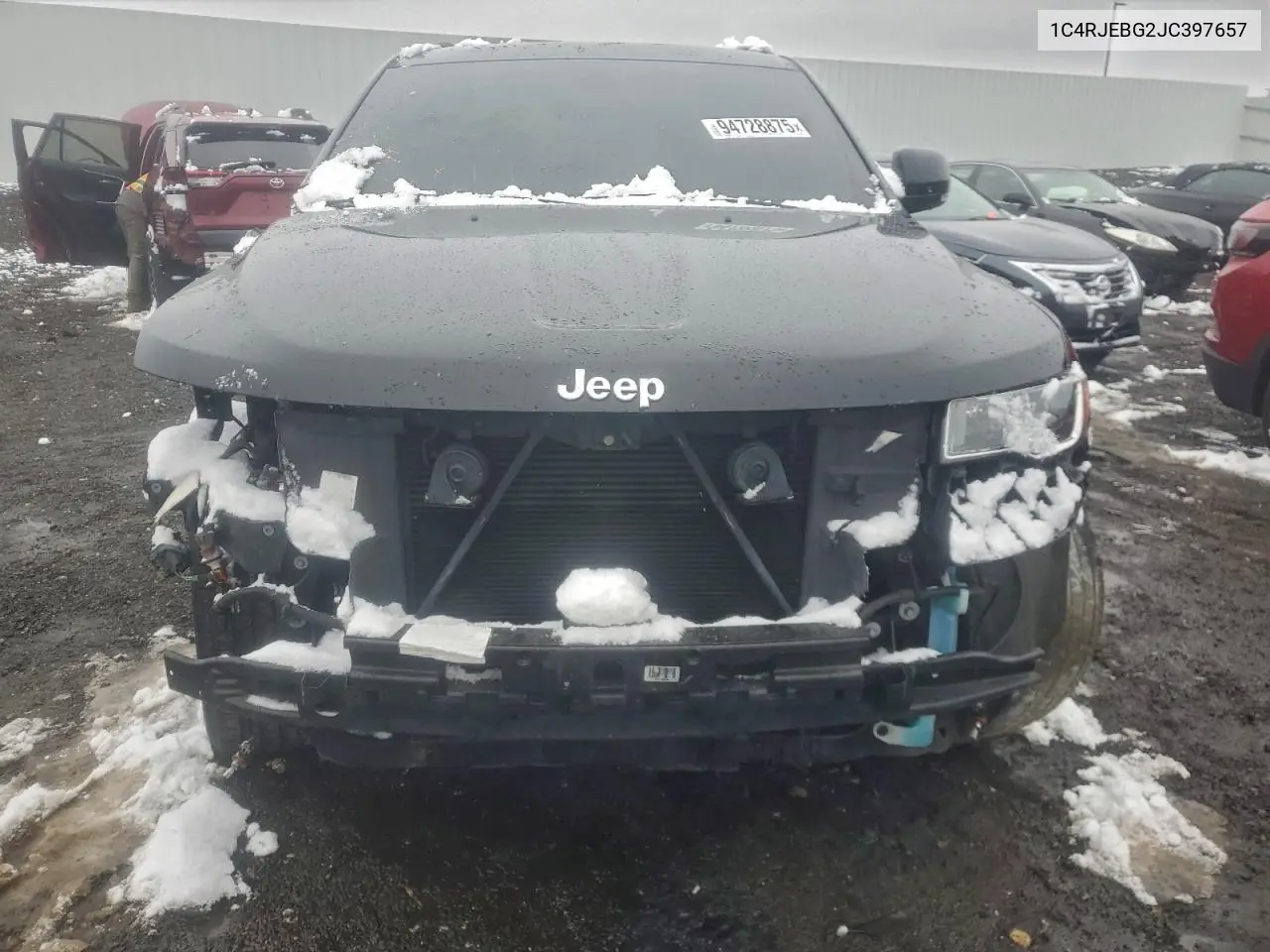 1C4RJEBG2JC397657 2018 Jeep Grand Cherokee Limited
