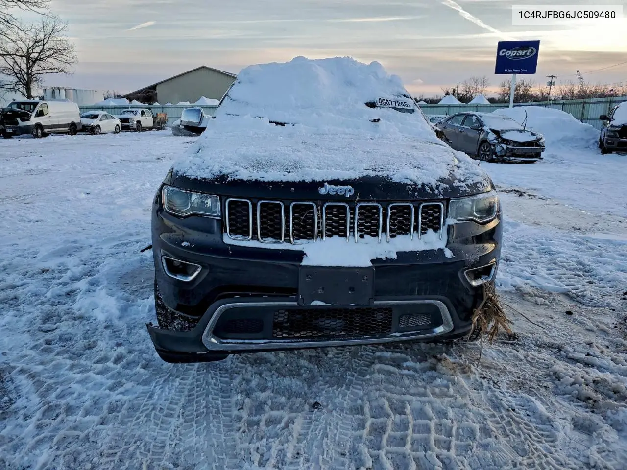 1C4RJFBG6JC509480 2018 Jeep Grand Cherokee Limited
