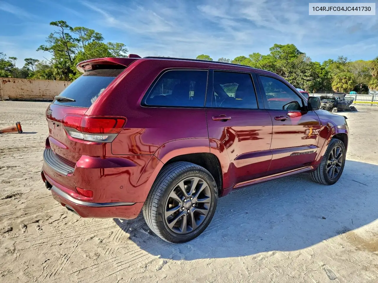 1C4RJFCG4JC441730 2018 Jeep Grand Cherokee Overland