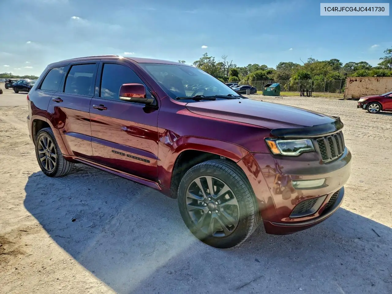 1C4RJFCG4JC441730 2018 Jeep Grand Cherokee Overland