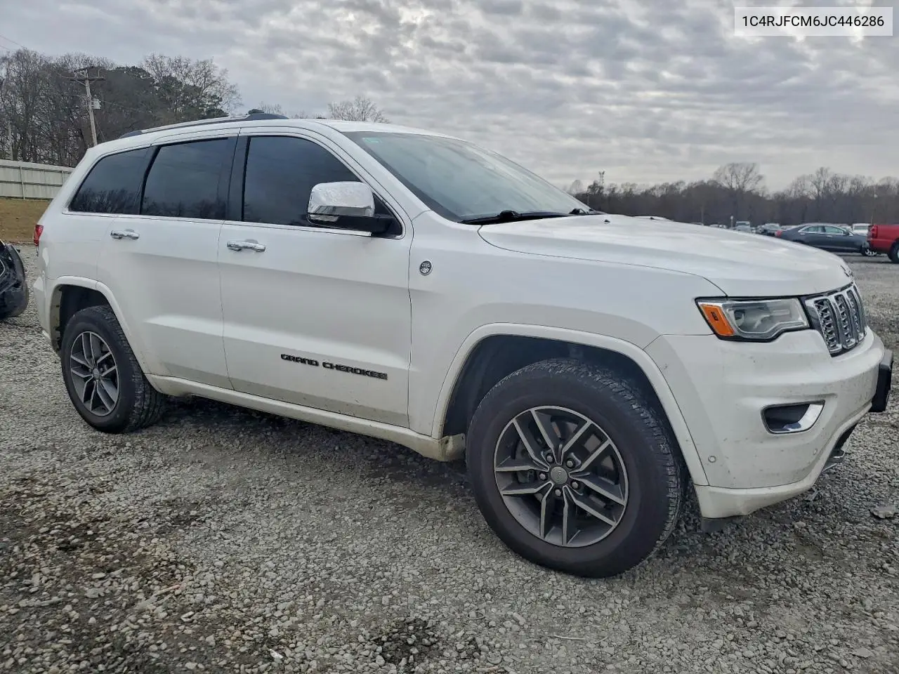 1C4RJFCM6JC446286 2018 Jeep Grand Cherokee Overland