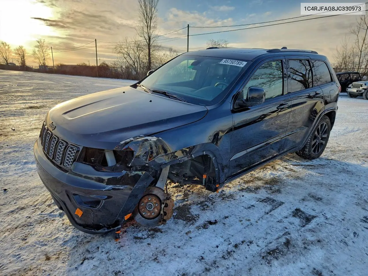 1C4RJFAG8JC330973 2018 Jeep Grand Cherokee Laredo