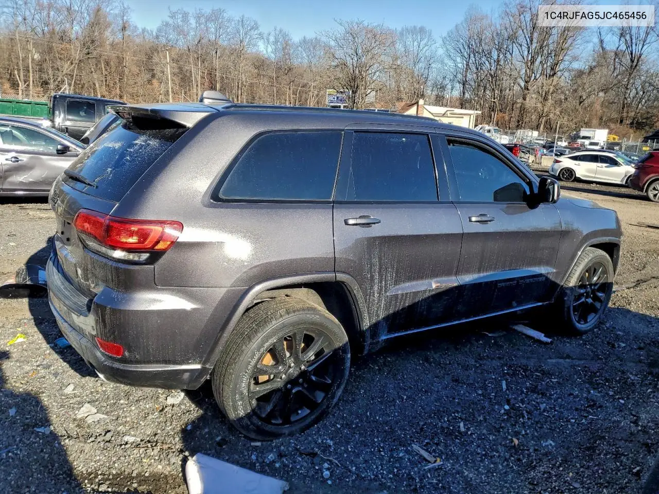 1C4RJFAG5JC465456 2018 Jeep Grand Cherokee Laredo