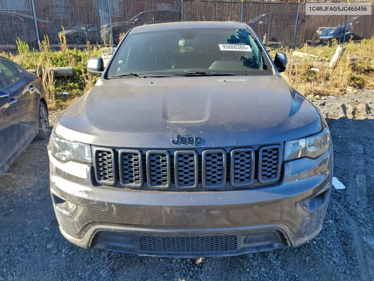 1C4RJFAG5JC465456 2018 Jeep Grand Cherokee Laredo